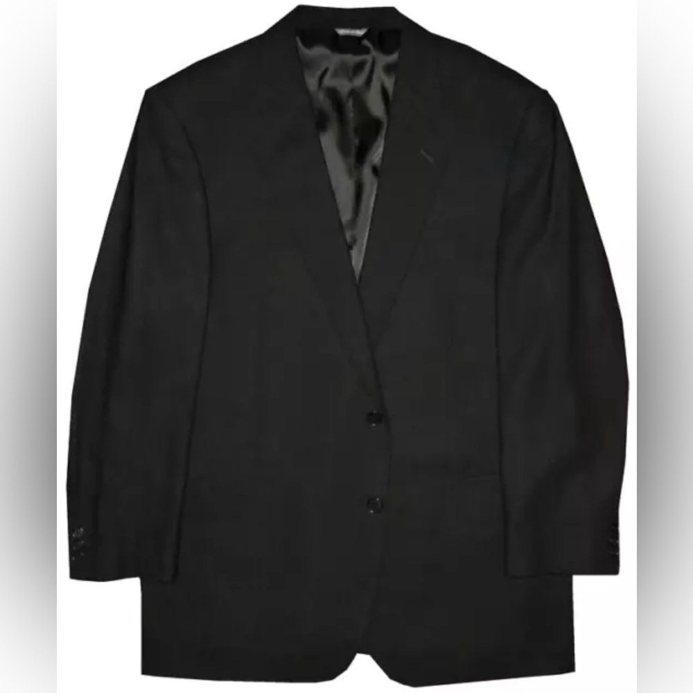 ZANELLA SPORT COAT JACKET 44R 44 R 100% ALL SEASON WEIGHT WOOL WEAVE 2 BUTTON